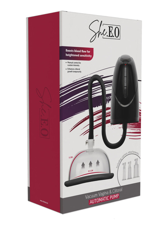 Pompe à vagin et clitoris automatique - She.E.O