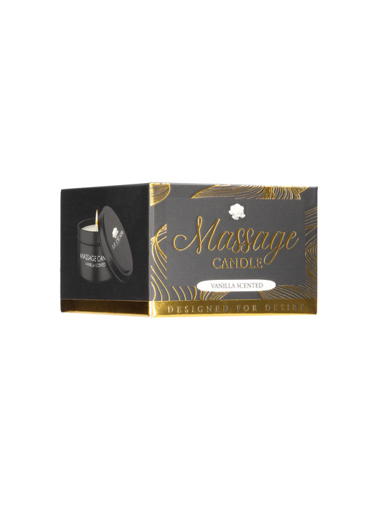 Bougie de massage érotique vanille 100g - Le Désir