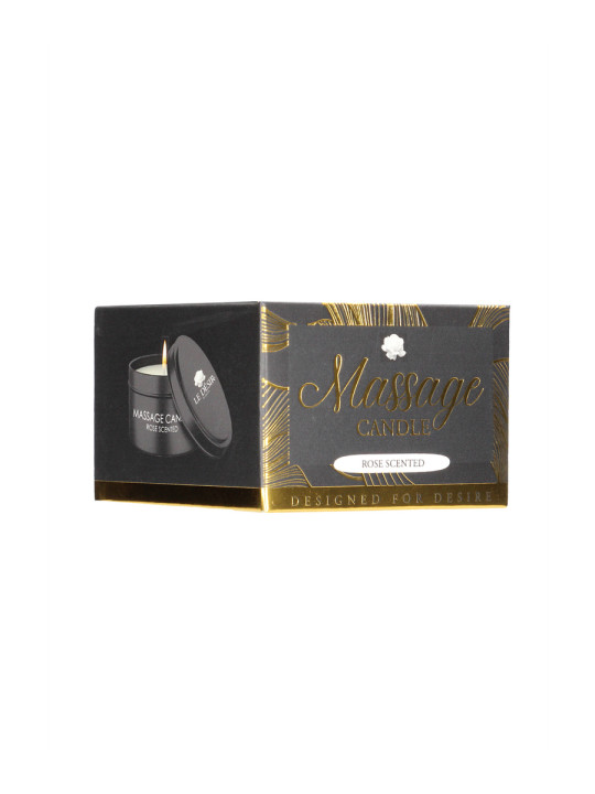 Bougie de massage érotique rose 100g - Le Désir