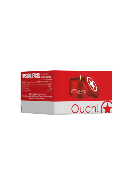 Bougie de massage orange sanguine 50g - Ouch