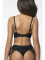 Soutien-gorge tulle et dentelle noir V-10711 - Axami