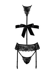 Ensemble Bondage Black Set 4 pièces Kiss 244 - Kissable