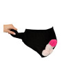 Slip avec pénis en peluche mobile