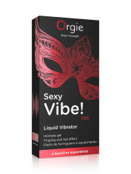 Gel d'excitation Sexy Vibe Hot Liquid Vibrator
