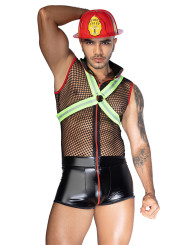 Costume pompier sexy 3 pièces - J lingerie