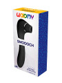 Stimulateur clitoridien Smooch noir - Wooomy