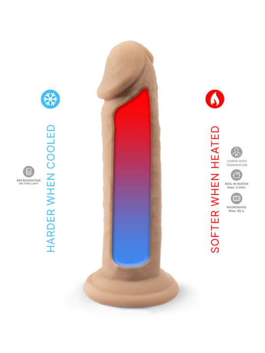 Gode Real Skin Model 2 flesh 15,4 cm - SilexD