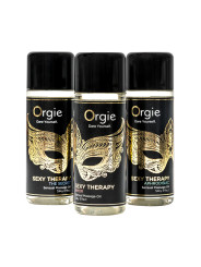 Coffret 3 huiles de massage sensuel Sexy Therapy Collection