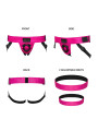 Harnais Curious fuchsia - Strap On Me