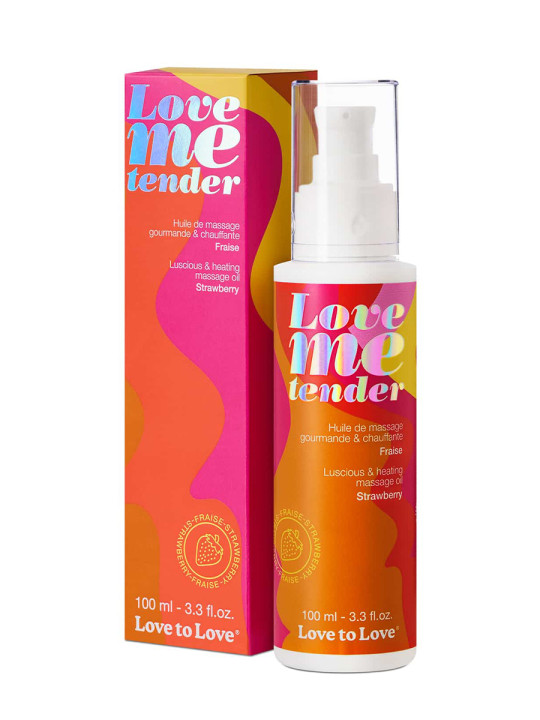 Huile de massage fraise 100ml