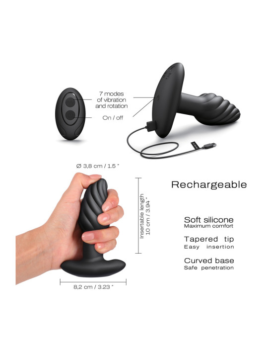Plug anal rotatif Spin Plug - Dorcel