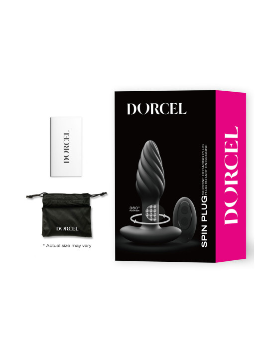 Plug anal rotatif Spin Plug - Dorcel