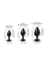 Plug anal en métal Onix Plug M - Dorcel