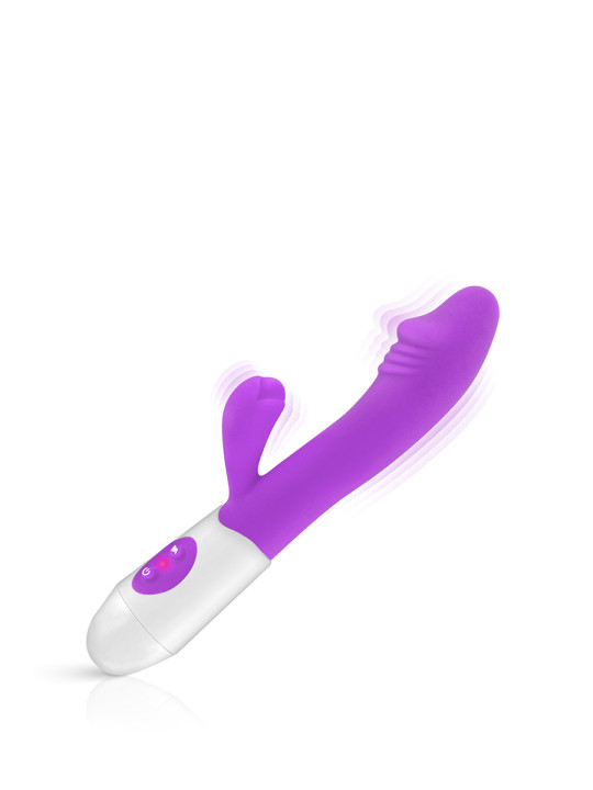 Vibromasseur Rabbit Elya violet - Yoba