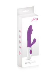 Vibromasseur Rabbit Elya violet - Yoba