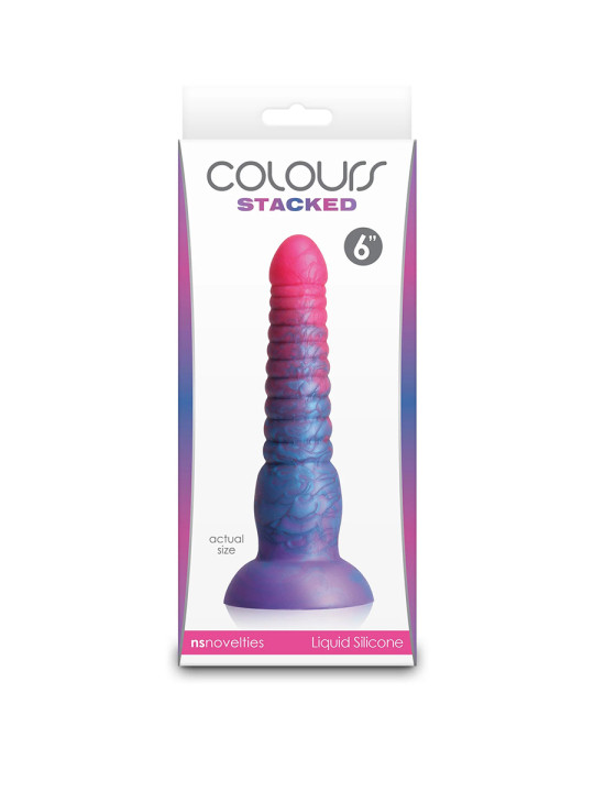 Gode Blue Stacked 16 x 3,9 cm - NS Novelties