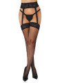Bas porte-jarretelles Fishnet Garterbelt Stockings - Daring Intimates