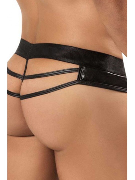 String noir wetlook