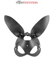 Masque bunny simili cuir réglable - Fetish Tentation