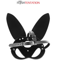 Masque bunny simili cuir réglable - Fetish Tentation