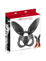 Masque bunny simili cuir réglable - Fetish Tentation