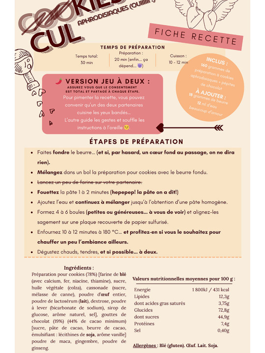 Préparation pour Culkies chocolat - Les Canailles