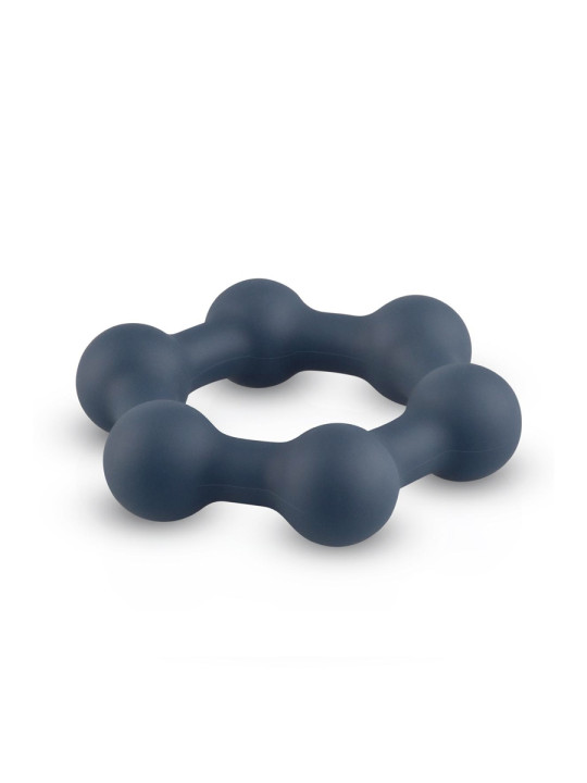 Cockring Hexagonal avec billes en acier - Boners