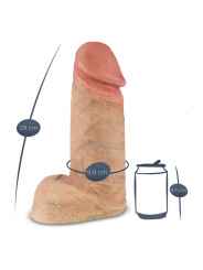 Gode Real Skin Supreme Model 1 flesh 30 x 9,9 cm - SilexD