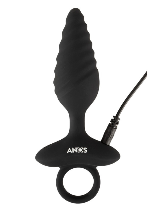 Plug vibrant flexible avec Design en spirale - Anos