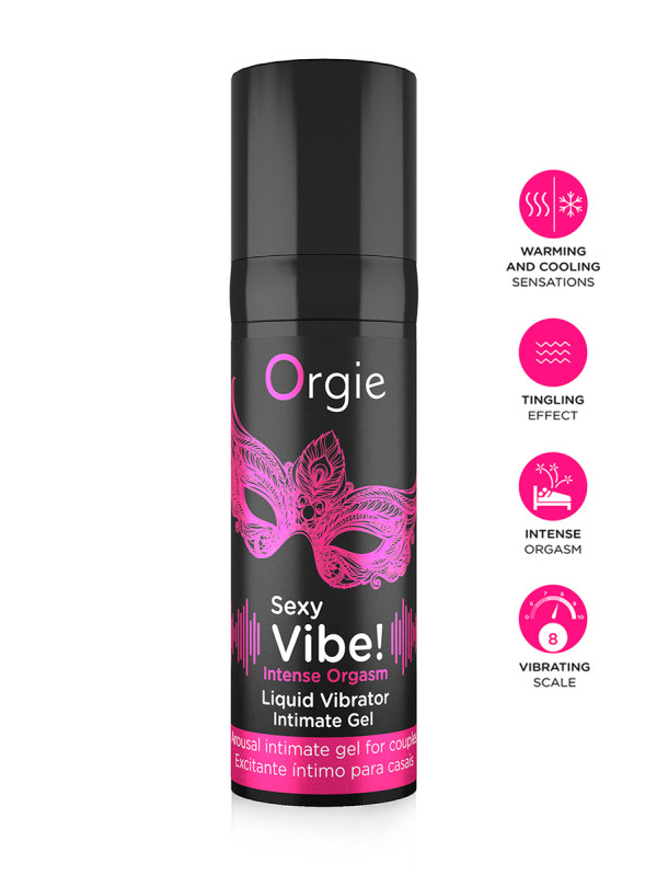 Gel d'excitation Sexy Vibe Intense Orgasm Liquid Vibrator