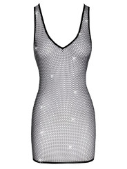 Mini robe maille et strass - Cottelli PARTY