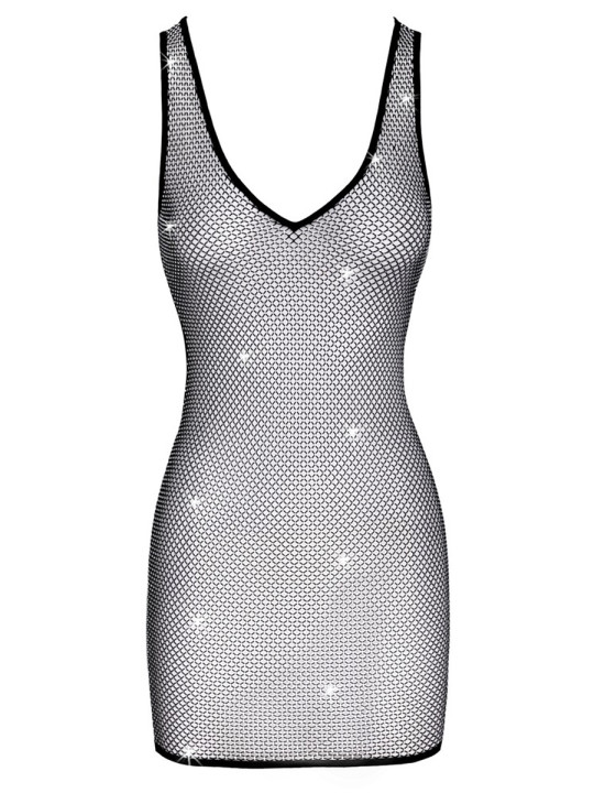 Mini robe maille et strass - Cottelli PARTY