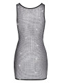 Mini robe maille et strass - Cottelli PARTY