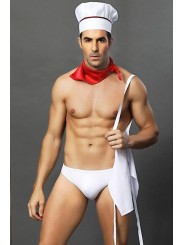 Tenue de cuisinier sexy - 4 pièces