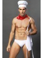 Tenue de cuisinier sexy - 4 pièces