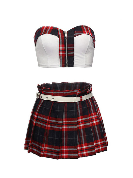 Déguisement sexy étudiante 6 pièces - J Lingerie