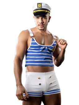 Déguisement marin sexy 3 pièces - J Lingerie