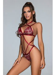 Body sexy rouge - J Lingerie