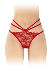 Culotte ouverte  Nadia - rouge