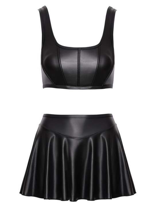 Ensemble Top bustier court et mini-jupe - Cottelli PARTY 