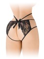 Culotte ouverte  Nadia - noir