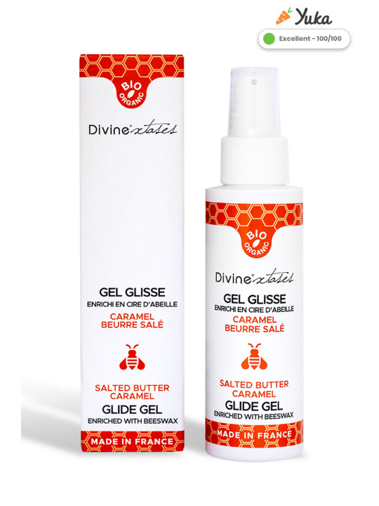 Lubrifiant Bio caramel beurre salé 100ml - Divinexstases