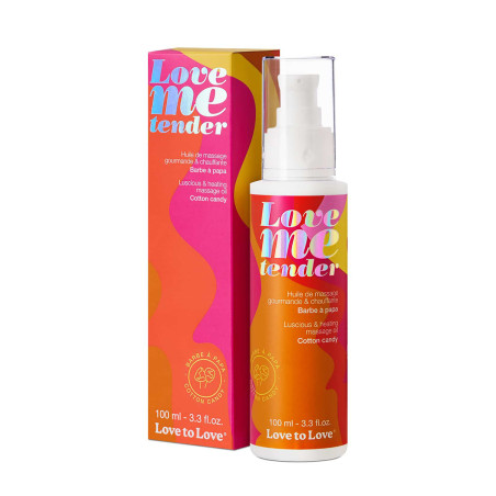 Huile de massage barbe a papa 100ml