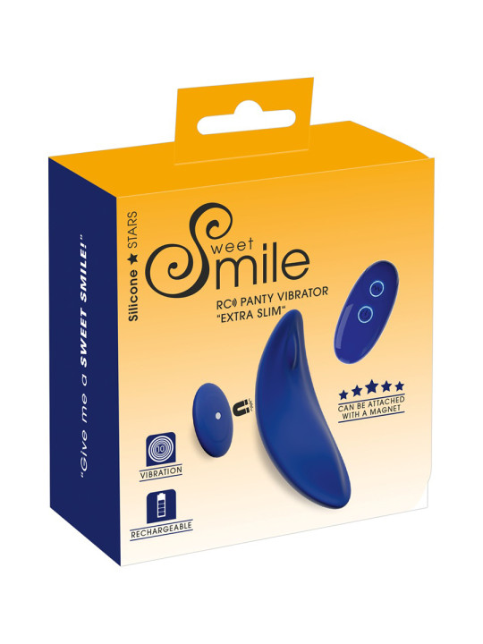 Culotte vibrante télécommandée ultra fine - Sweet Smile