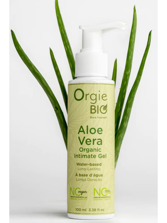 Gel Intime Bio à Base d'Eau à l'Aloe Vera