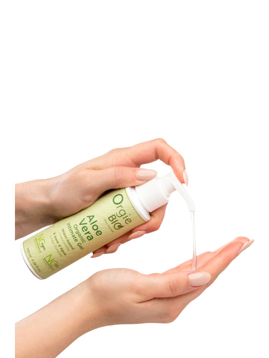 Gel Intime Bio à Base d'Eau à l'Aloe Vera