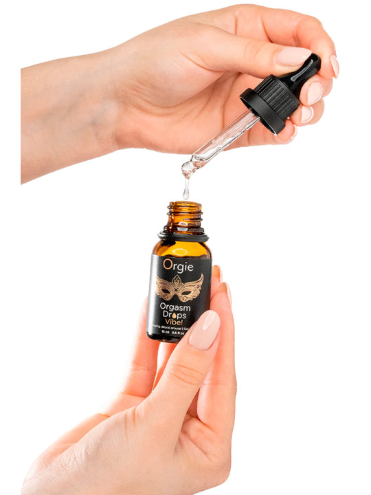 Gel d'excitation du Clitoris Orgasm Drops Vibe 15ml