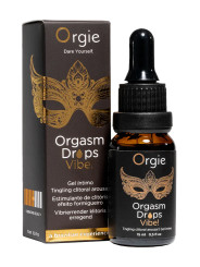 Gel d'excitation du Clitoris Orgasm Drops Vibe 15ml