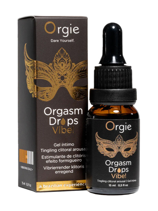 Gel d'excitation du Clitoris Orgasm Drops Vibe 15ml