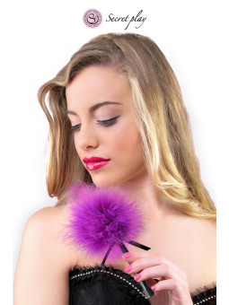 Plumeau 18 cm violet